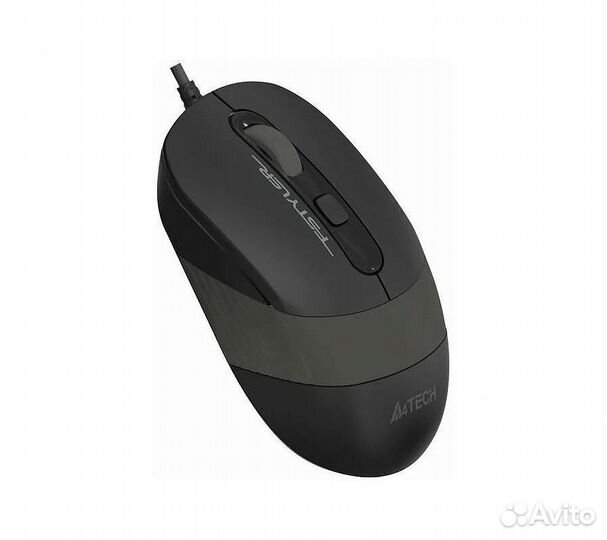 Мышь A4Tech Fstyler FM10, черный/серый