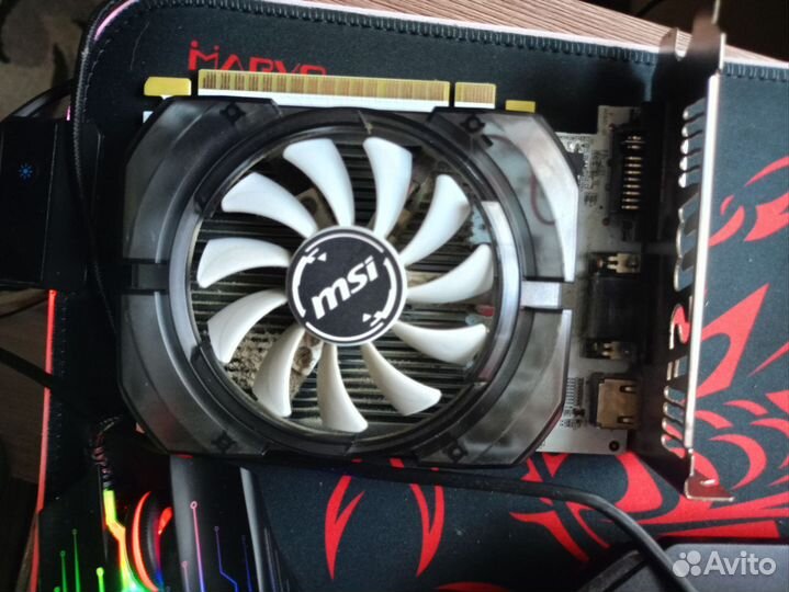 Видеокарта msi GeForce gt730 2gb