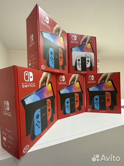 Nintendo Switch Oled Neon/White NEW