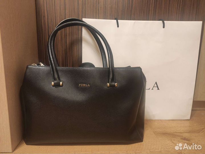 Сумка кожа Furla lotus в очень хорошем состоянии