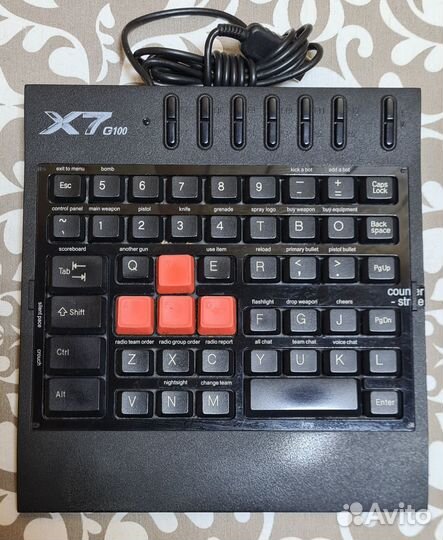 Игровая клавиатура A4tech X7G100