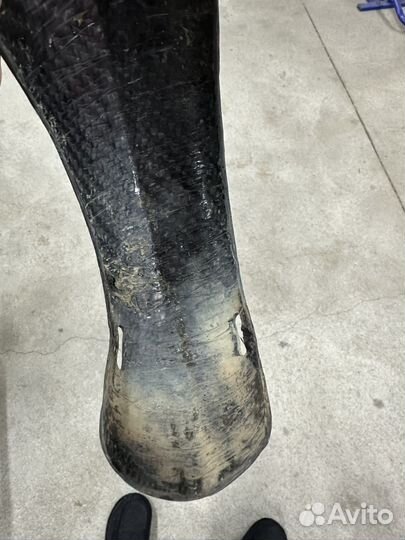 Защита резонатора на ктм exs 150