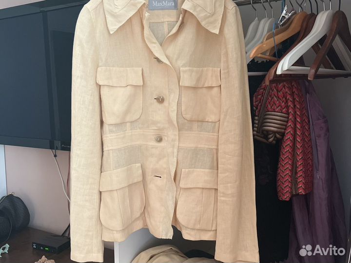 Костюм лен MaxMara It 36