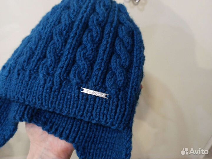 Зимняя шапка 110 116 и шарф 5 лет детская