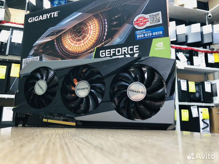 Видеокарта gigabyte GeForce RTX 3070TI 8GB DDR6