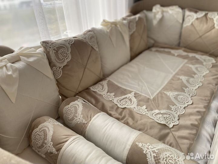 Бортики в детскую кроватку