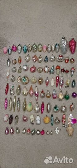 Елочные игрушки СССР