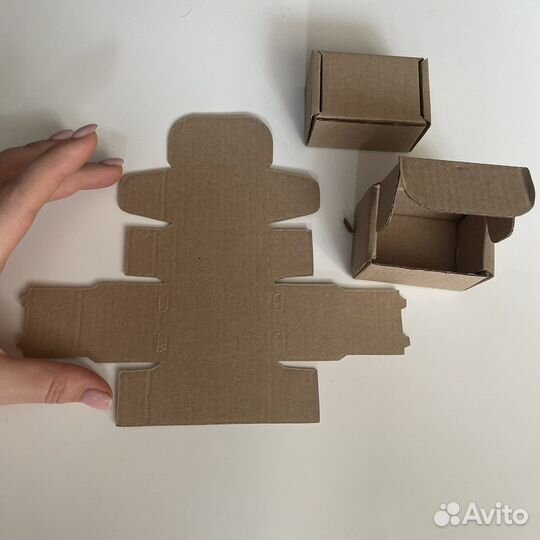 Коробка крафт 5х4х3 см