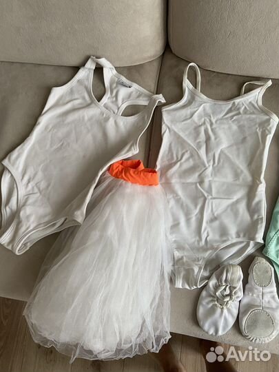 Купальник танцы гимнастика балет 110,116,122