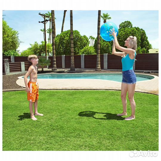 Мяч пляжный «Дизайнерский», d51 см, от 2 лет, цвет