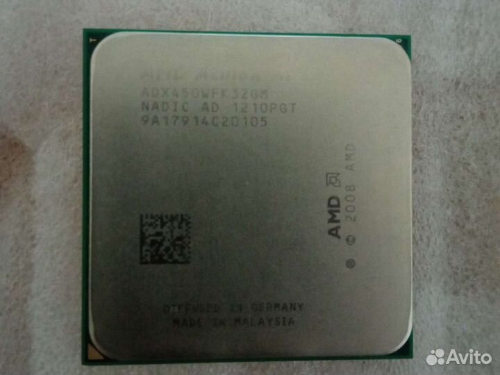 Процессор AMD X450 сокет AM3