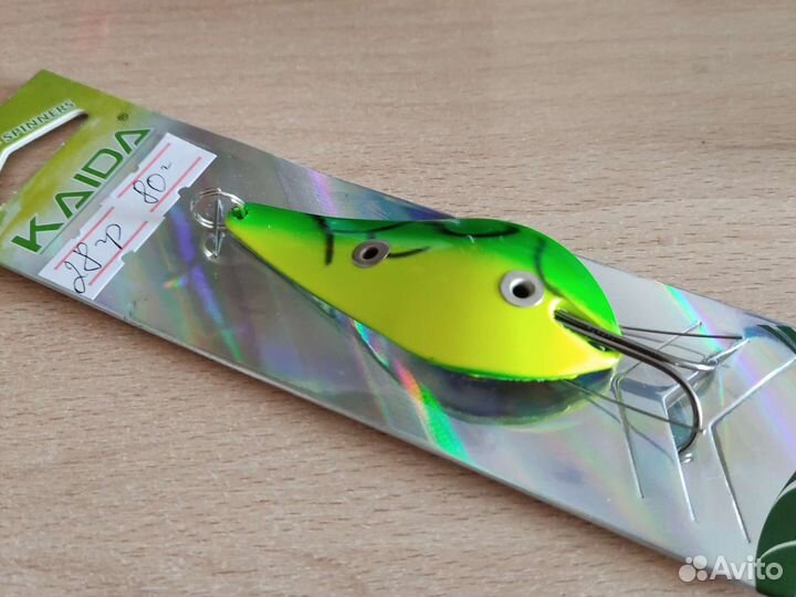 Блесна колебалка незацепляйка