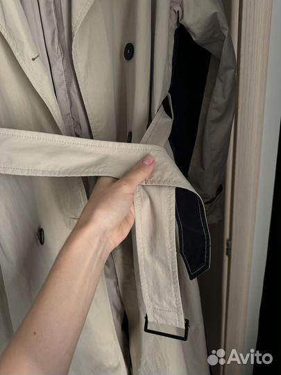 Плащ тренч lime