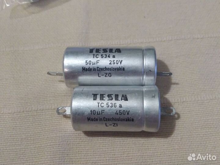 Конденсаторы Tesla TC