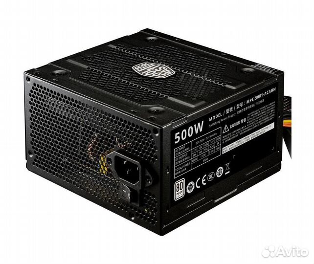 Блок питания Cooler Master Elite V4, 500 Вт, MPE-5