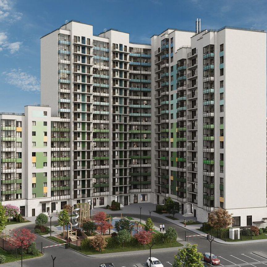 1-к. квартира, 36,9 м², 6/9 эт.