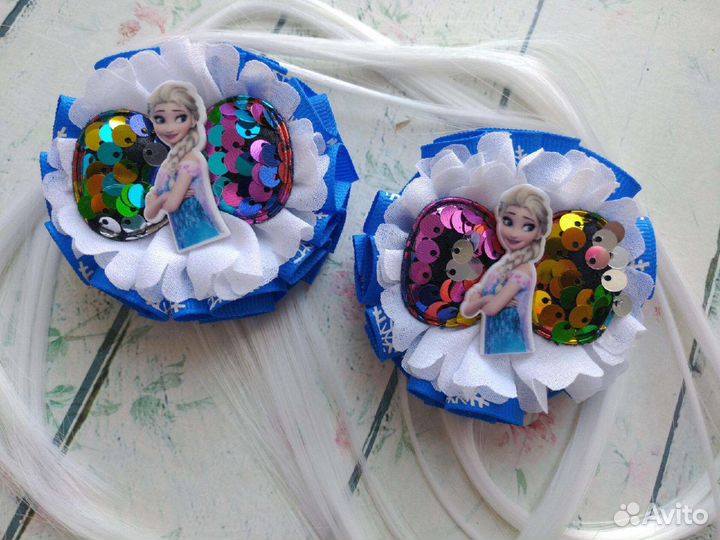 Банты Холодное сердце, Эльза