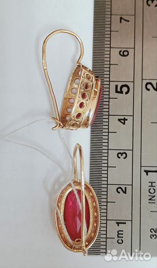 Золотые серьги