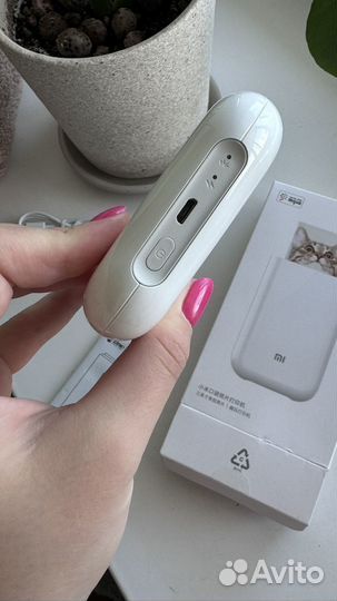 Фотопринтер портативный Xiaomi Mijia AR zink