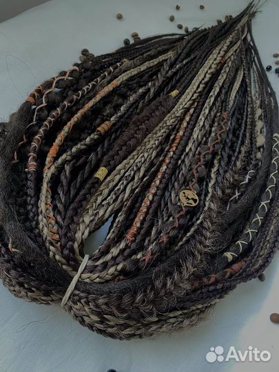 Комплект де косы и дреды