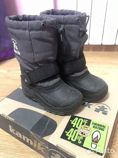 Сапоги kamik 28 р