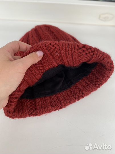 Шапка с подкладкой женская