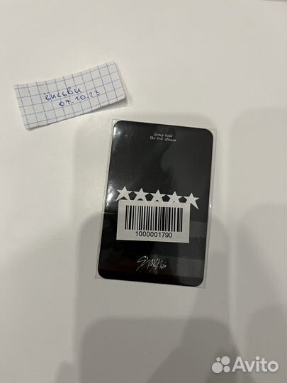 Карта stray kids феликс 5 star jyp shop