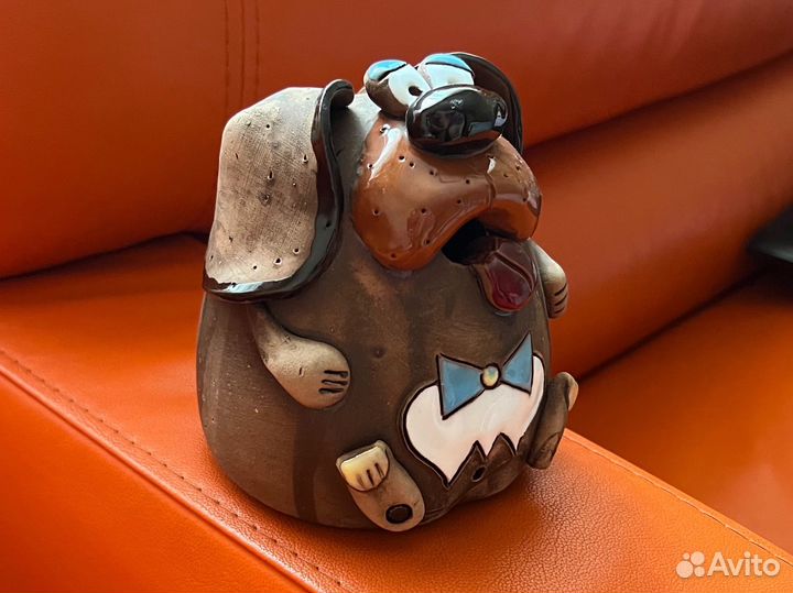 Копилка керамическая Собака