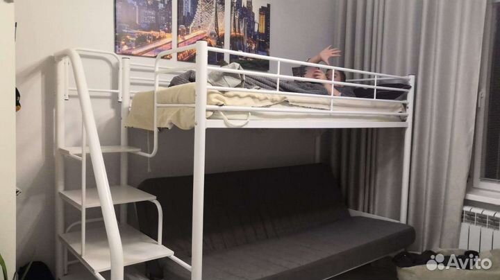 Кровать с диваном