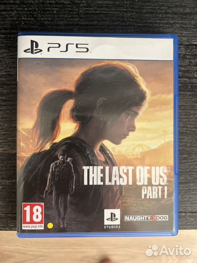 Диск на ps5 The last of us part 1