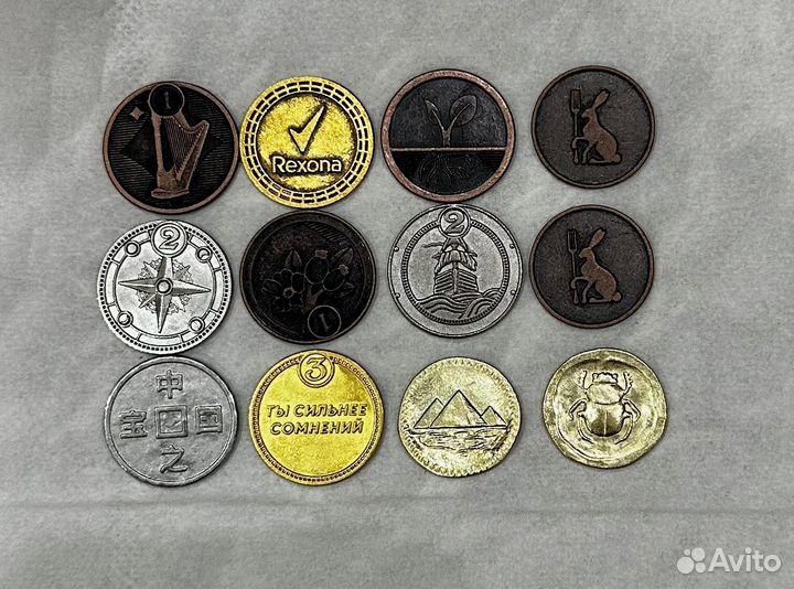 Монетки из магнита и пятерочки