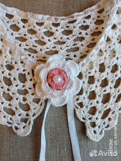 Воротник крючком