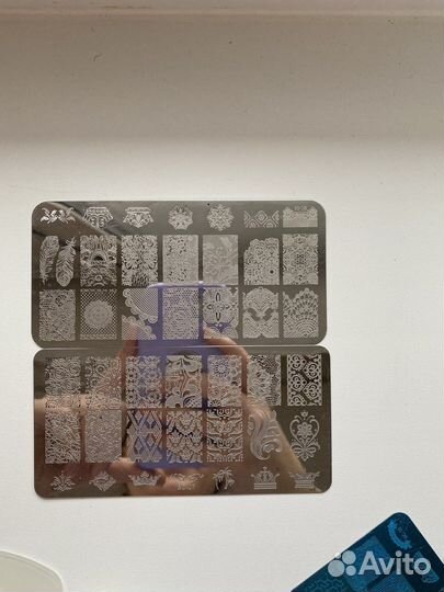 Набор для стемпинга, декор для маникюра