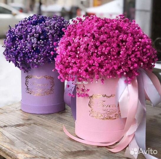 Гипсофила букет композиция