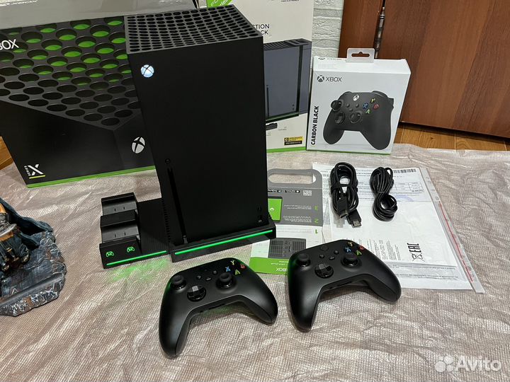 Xbox series x топовый комплект + 500 игр
