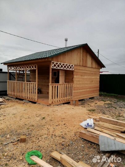 Строительство домов.бань.заборы.сайдинг