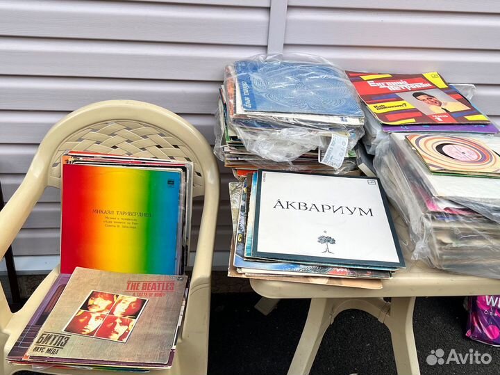 Виниловые пластинки СССР 40- 50х годов