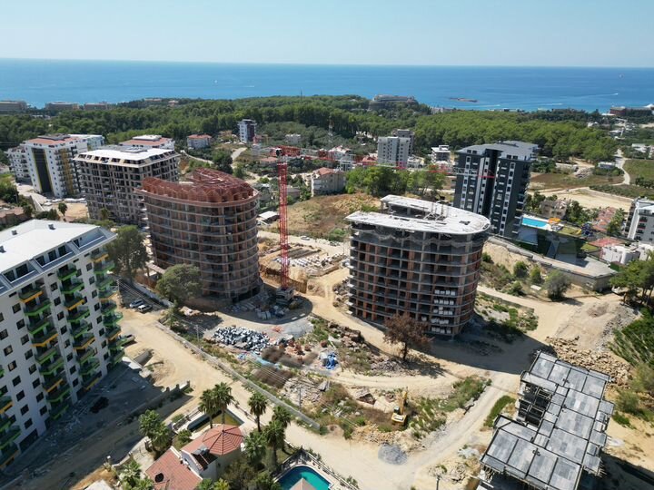 1-к. квартира, 55 м² (Турция)