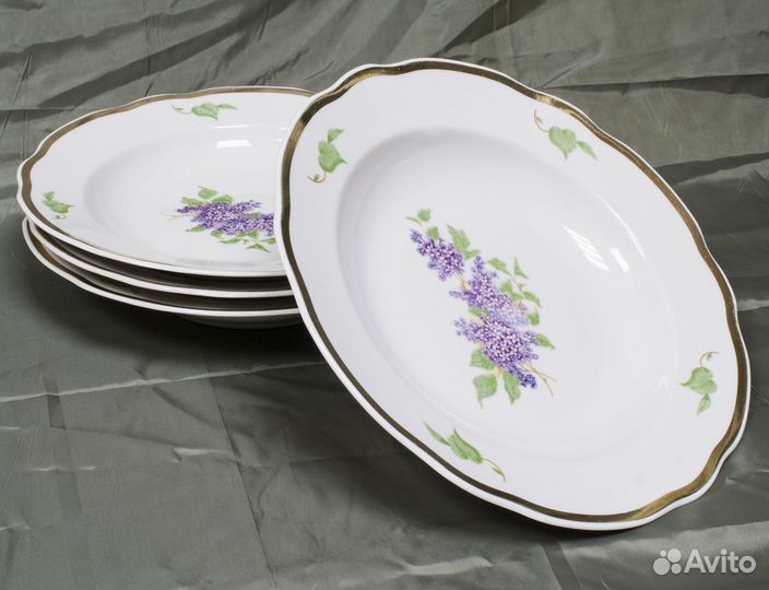 Набор Тарелки десертные 8 шт. Теремок. Хайтинский