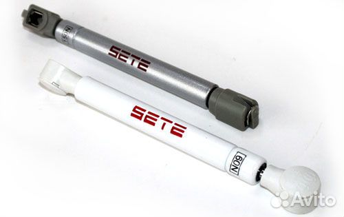 Газовый подъемник мини 80N, 160мм, серый