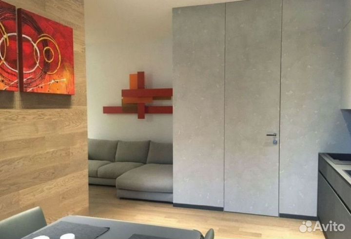 Скрытая дверь под покраску и отделку