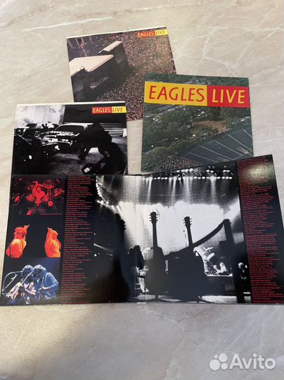 Tne Eagles live (2CD) 1980 Printed in Germany