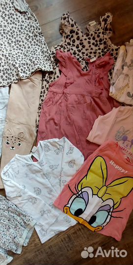 Пакет вещей на девочку 92-98 h&m