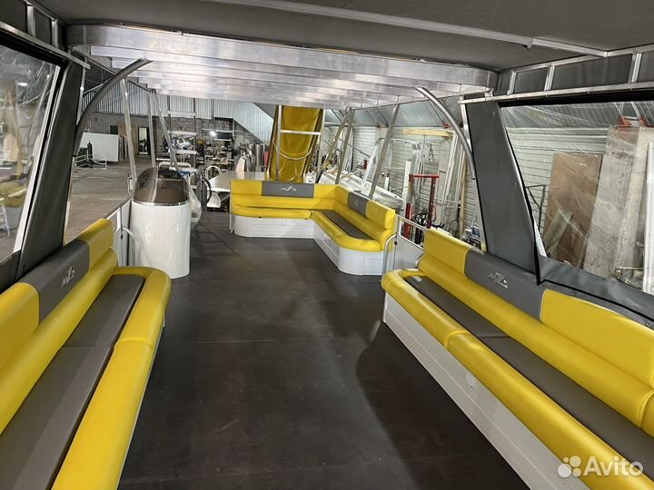 Понтонный катамаран Медуза