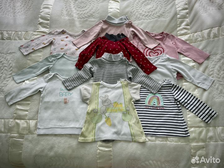 Одежда для девочки 80 размер пакетом