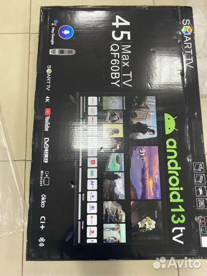 Телевизор MAX TV android 13 QF60BY
