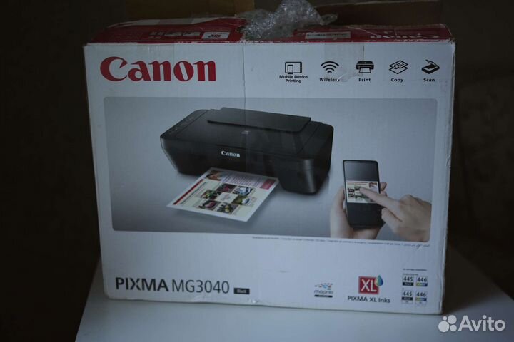 Принтер hp canon Pixma MG 3040