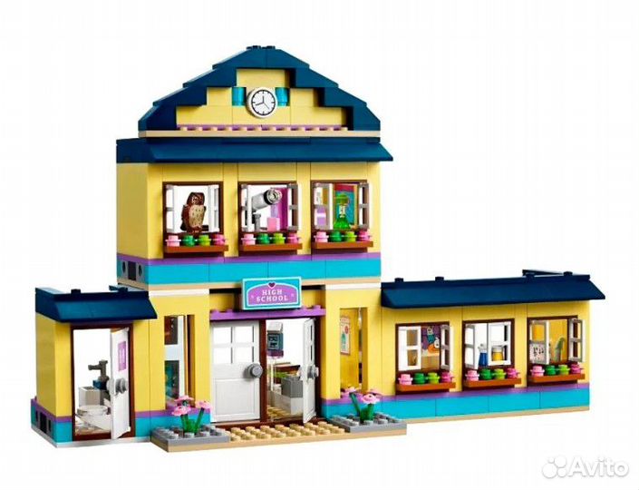 Конструктор. Friends 10166 Школа Хартлейк Сити