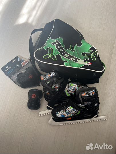 Коньки хоккейные раздвежные