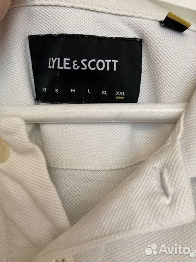 Поло мужское lyle scott